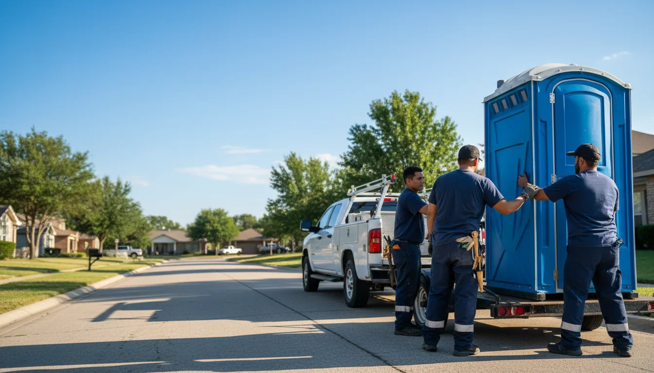 Portable Toilet Rental in Pleasant Hill, IL near me